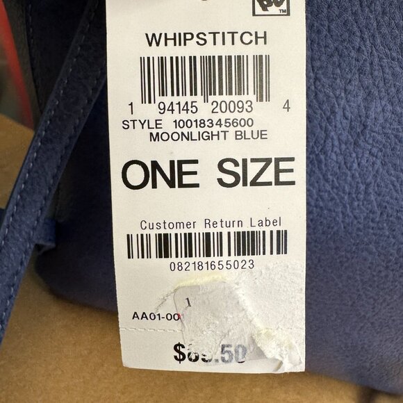 Style & Co Whip-Stitch Backpack – Moonlight Blue - Picture 11 of 11